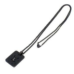 LOUIS VUITTON Black Necklace